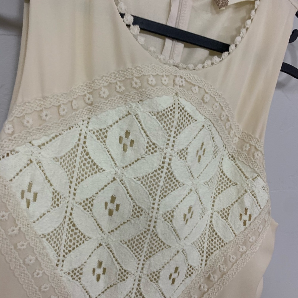 mini cream dress